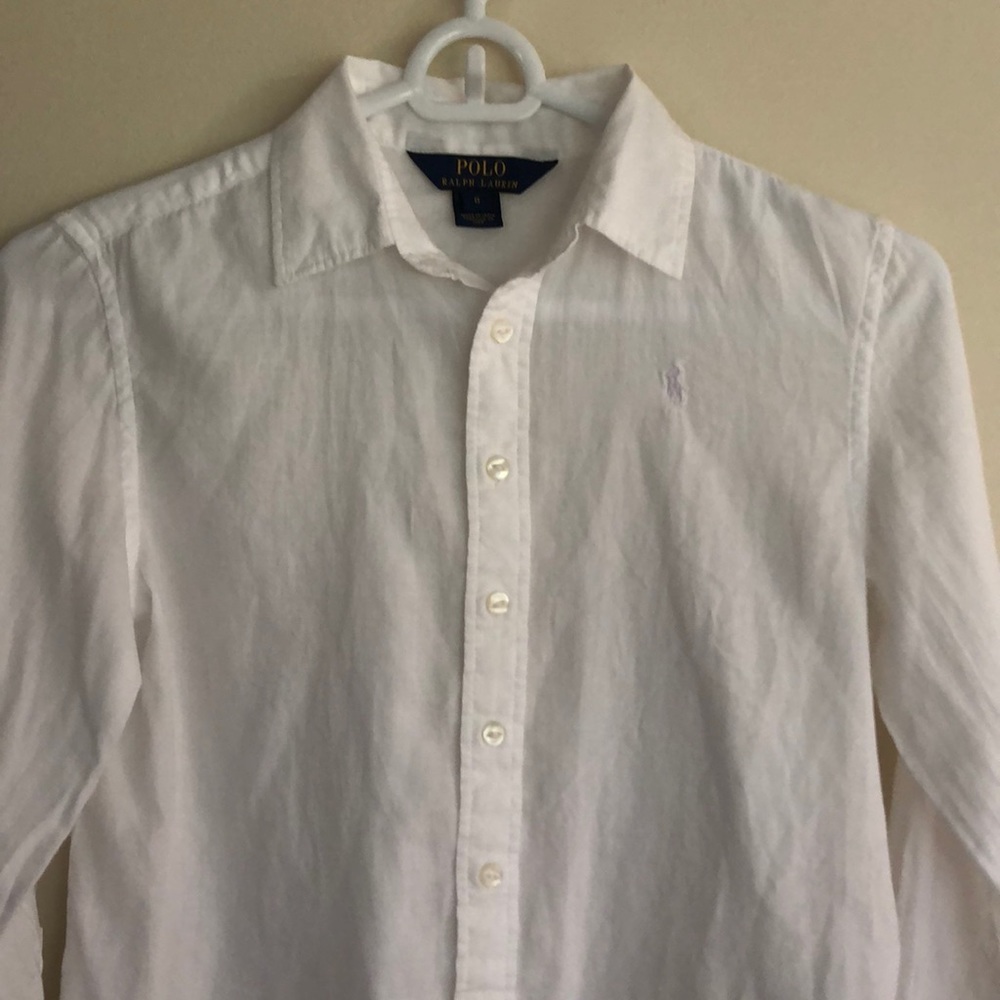 Ralph Lauren white blouse